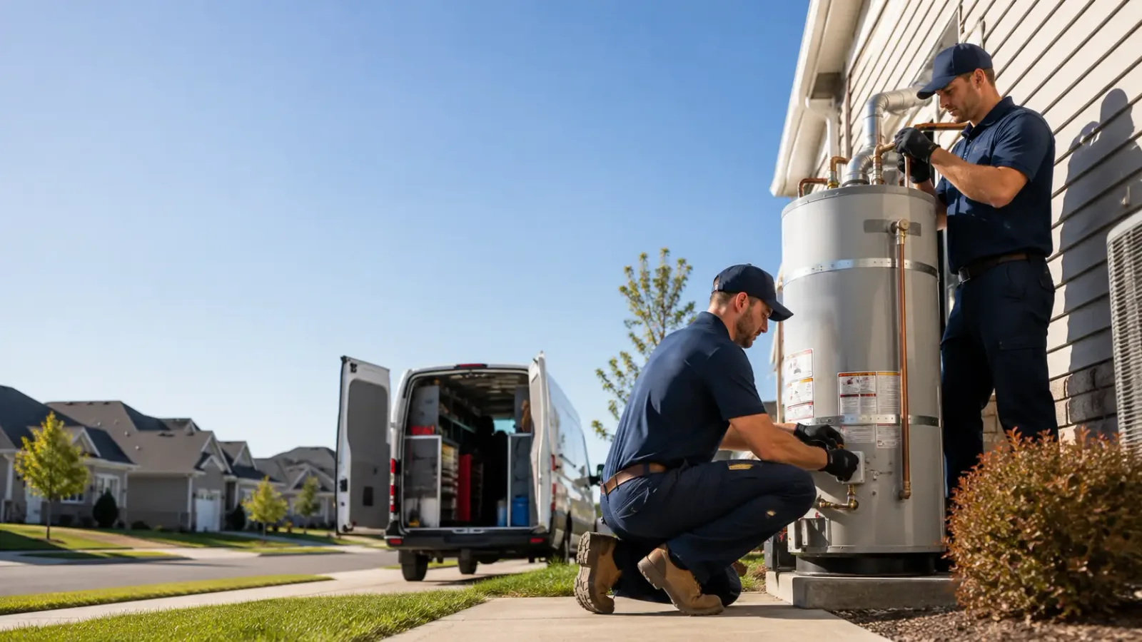 Water Heater Installation in Reydon, OK